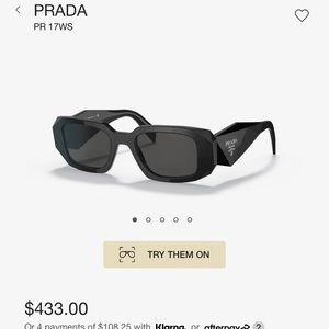Prada PR 17WS Sunglasses